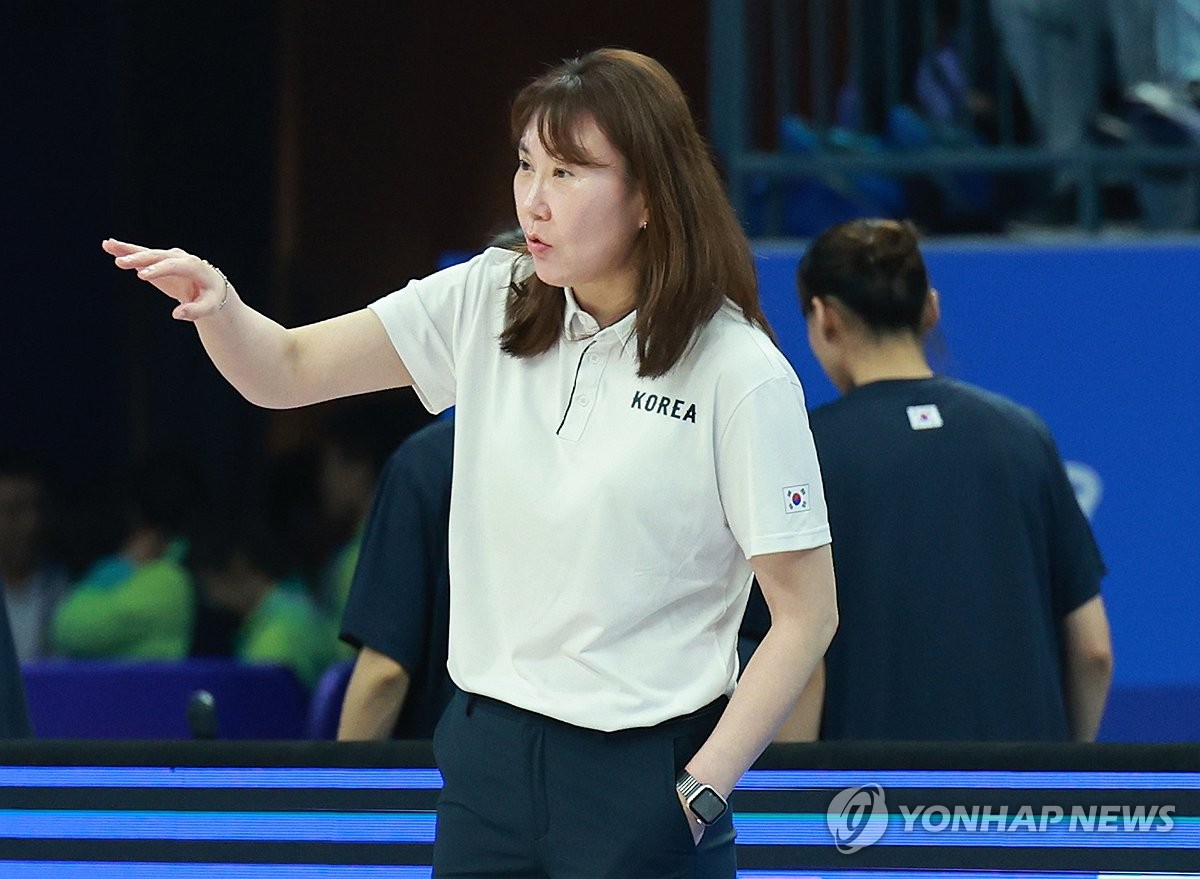 [아시안게임] 여자농구 정선민 감독 