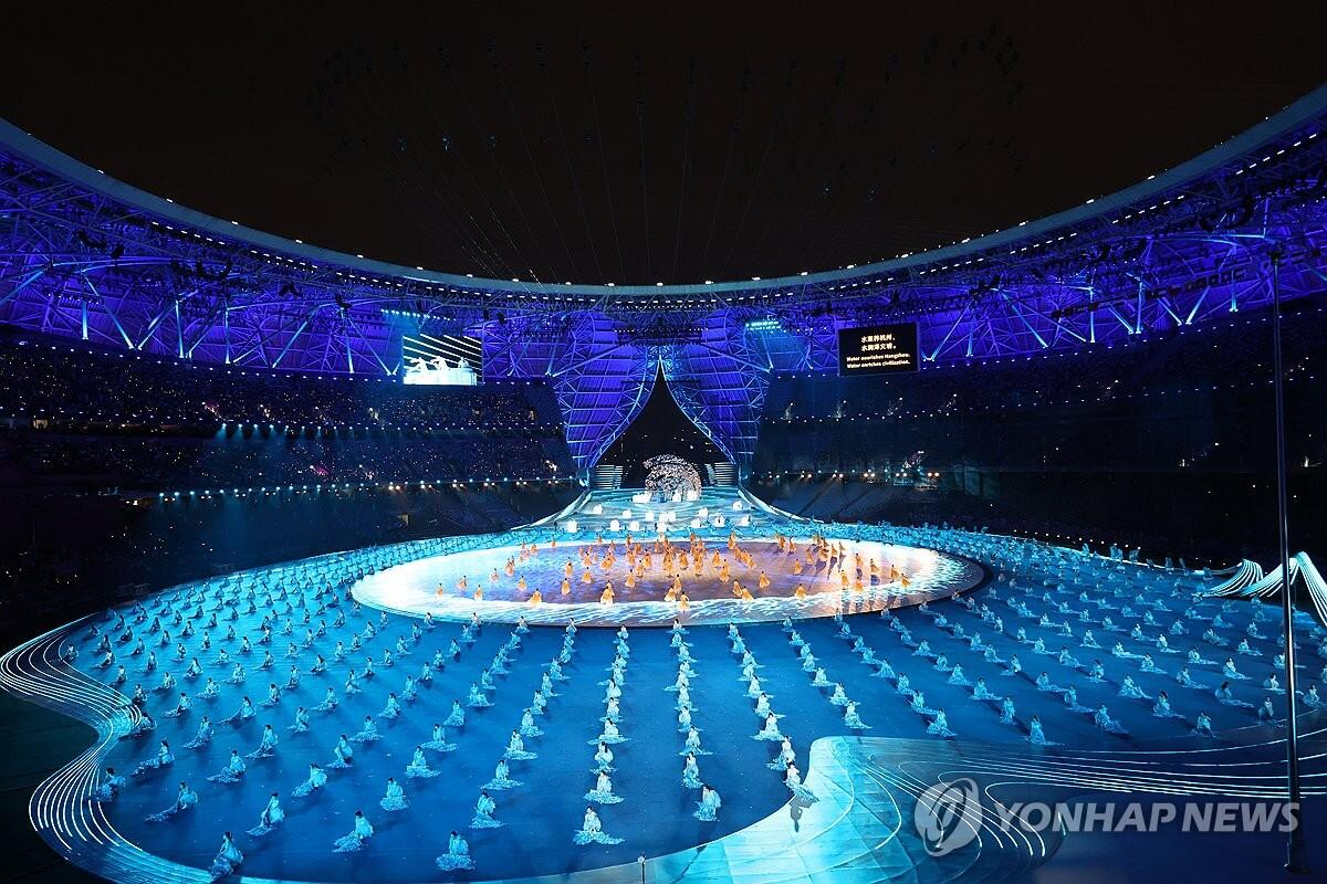 친환경·디지털·스마트…제19회 항저우 아시안게임 화려한 개막