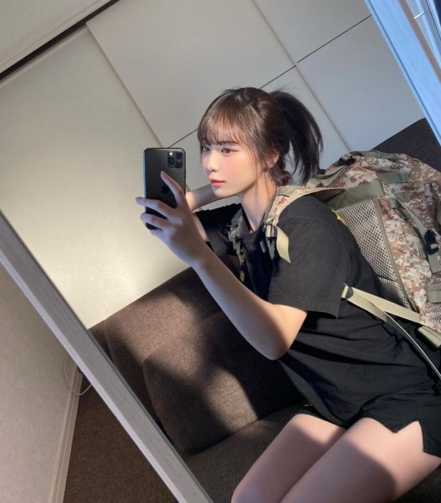 ㅇㅎ) 해병대옷이 잘어울리는 일본눈나