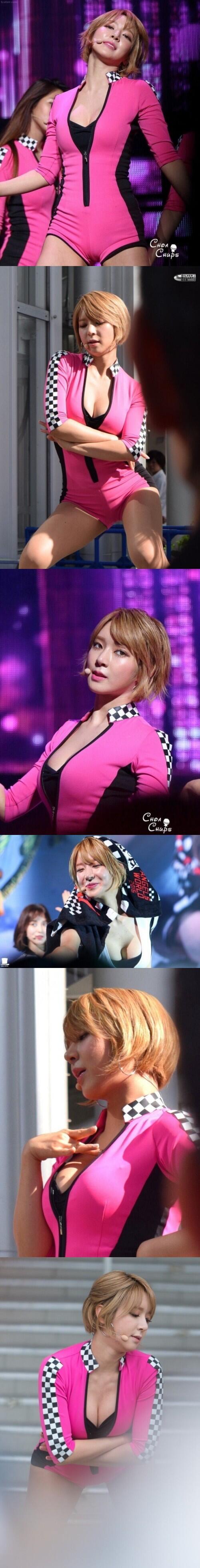 ㅇㅎ) 초아 aoa시절 일본 방송 의상.