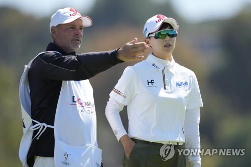 김효주, LPGA 투어 LA오픈 공동 3위…신예 인뤄닝, 첫 우승(종합)