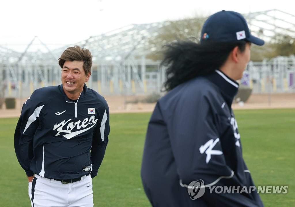 [WBC 캠프] 훈련에 매진하는 야구대표팀, 팬 환송회 없이 떠나는 아쉬움