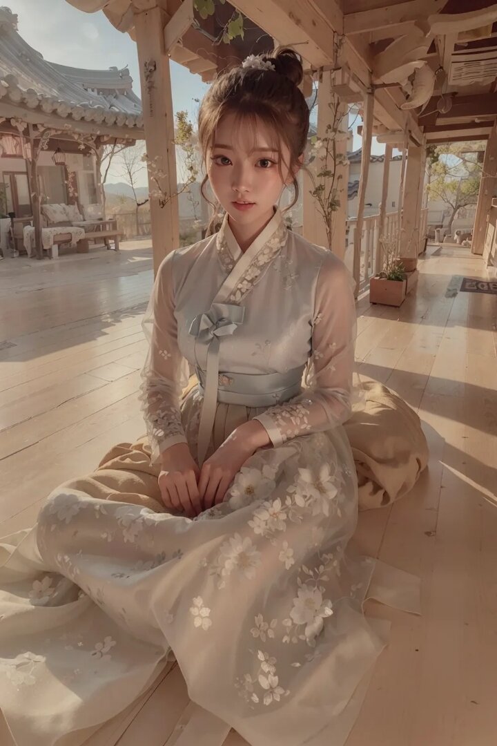 AI가 그린 한복 모음