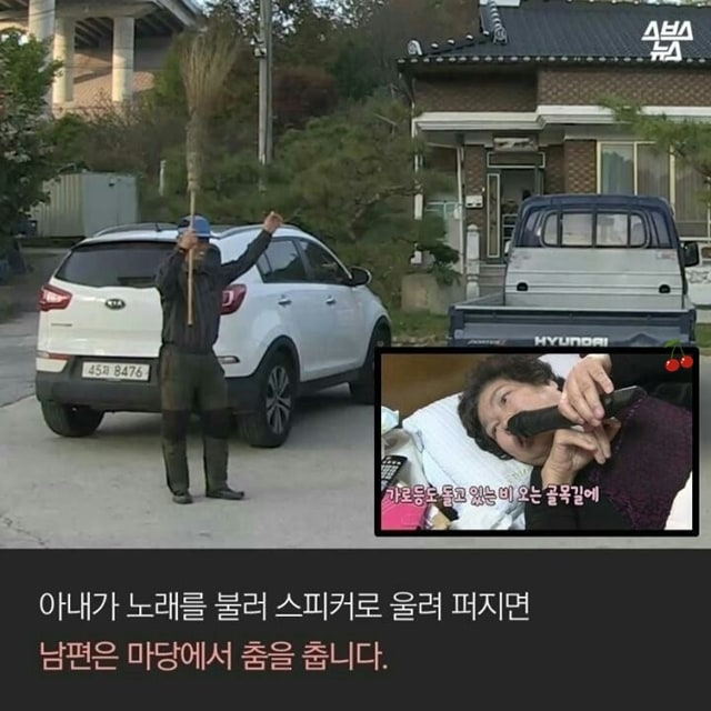 CCTV로 고백하는 남자