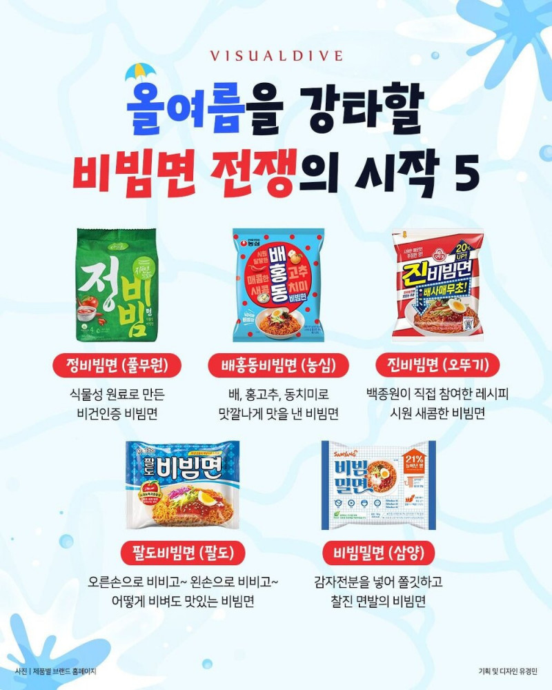 올여름 비빔면 전쟁 5