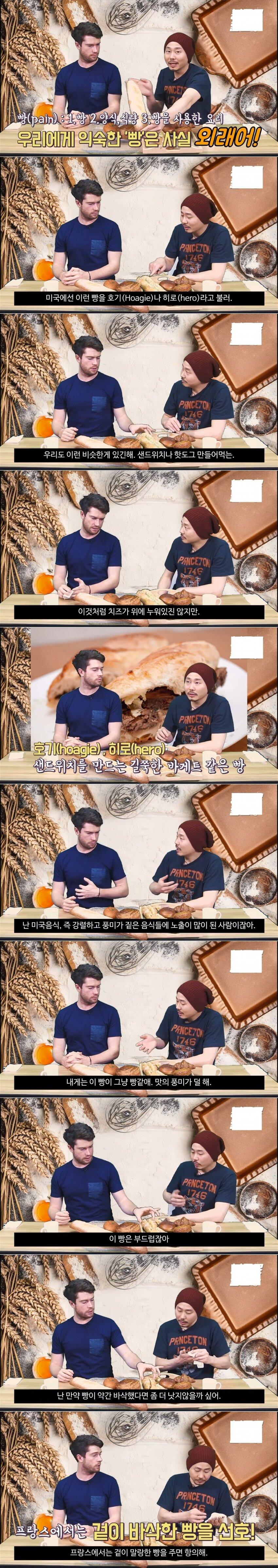 한국빵을 먹어본 프랑스인 반응