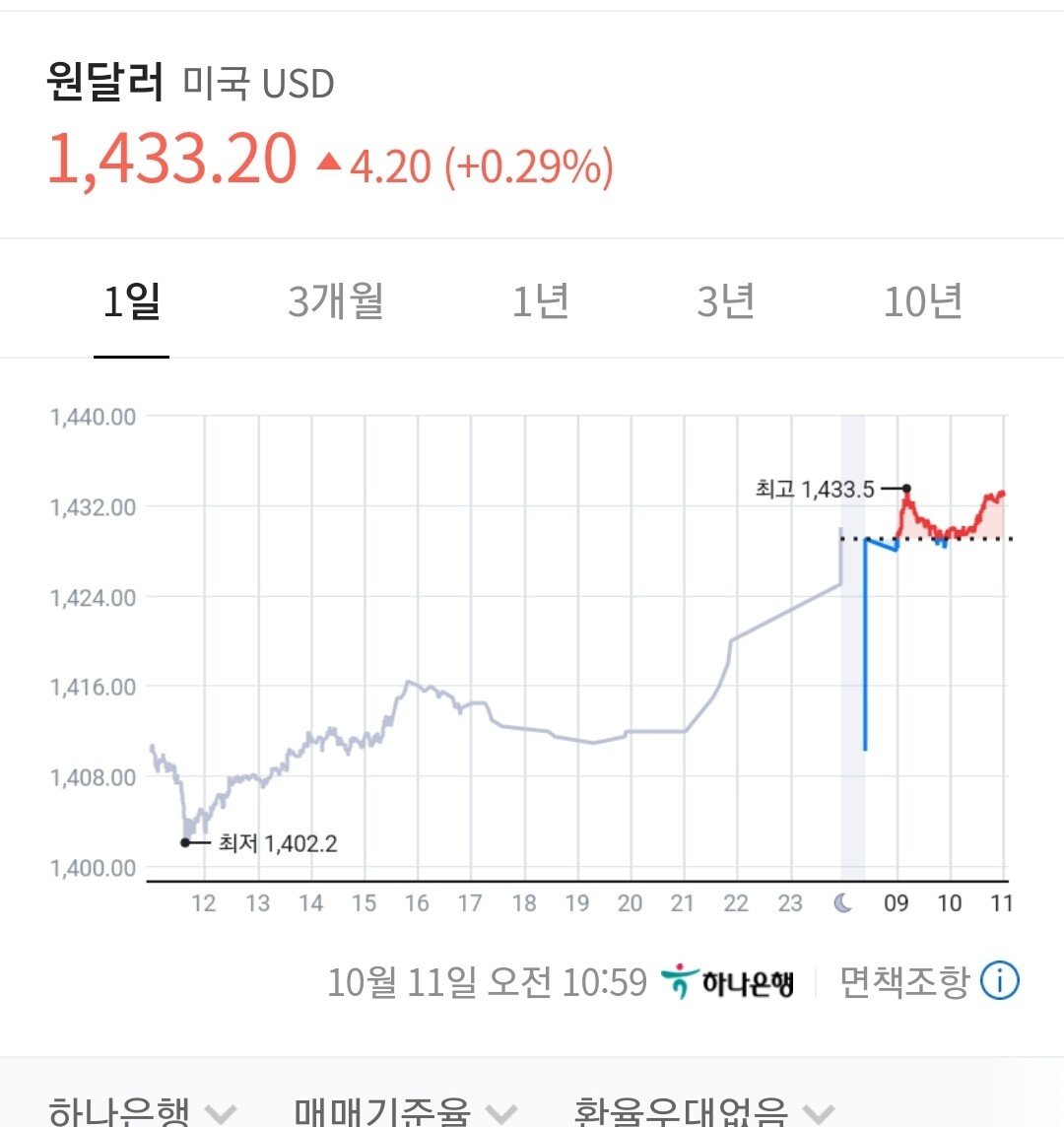 실시간 환율