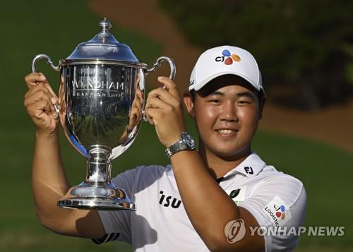 'PGA 투어 첫 우승' 김주형 